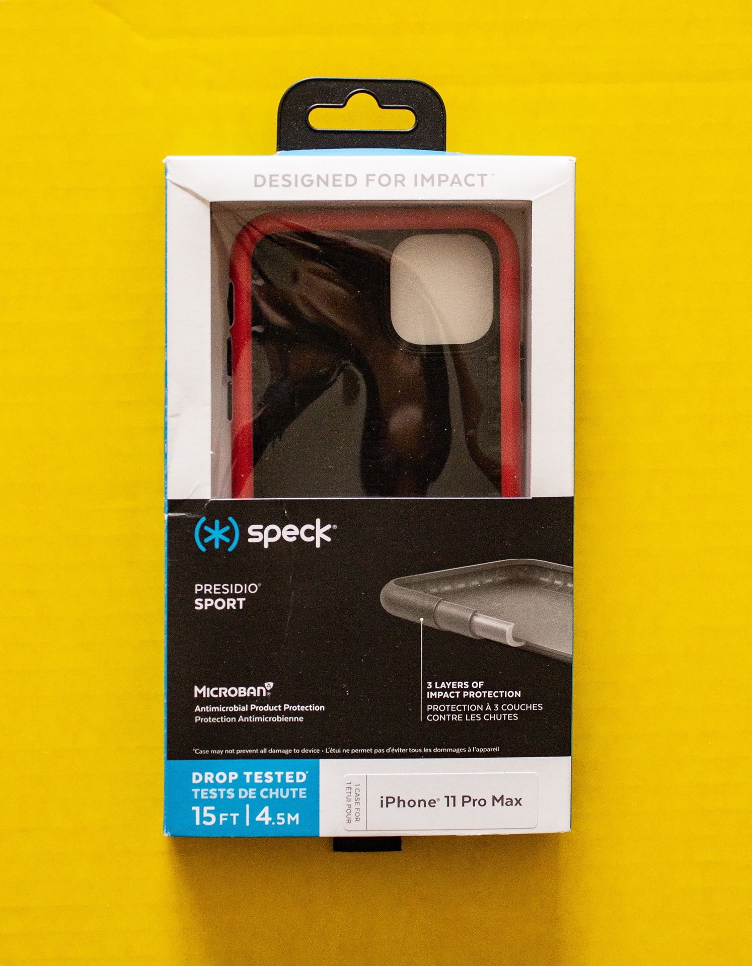 Speck Presidio Sport Red iPhone 11 Pro Max Case - UNOPENED
