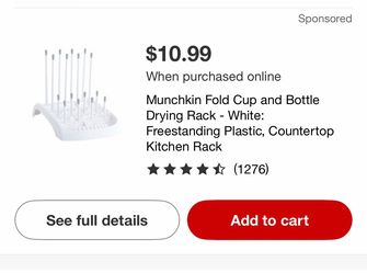 Munchkin Fold Cup and Bottle Drying Rack