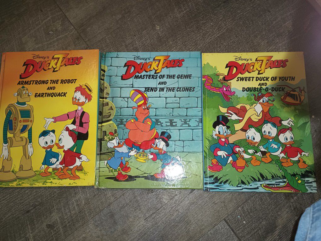 3 Duck Tales Books