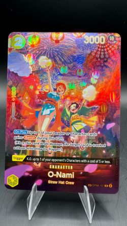 O-Nami SP OP06-101 (500 Years in the Future) one piece TCG