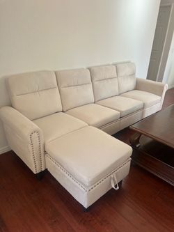 Modern and unique suede couch Modern and unique suede couch