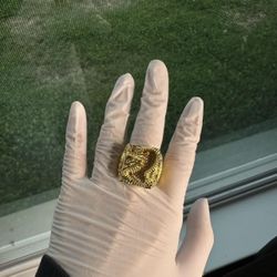 24k Gold Plated Ring