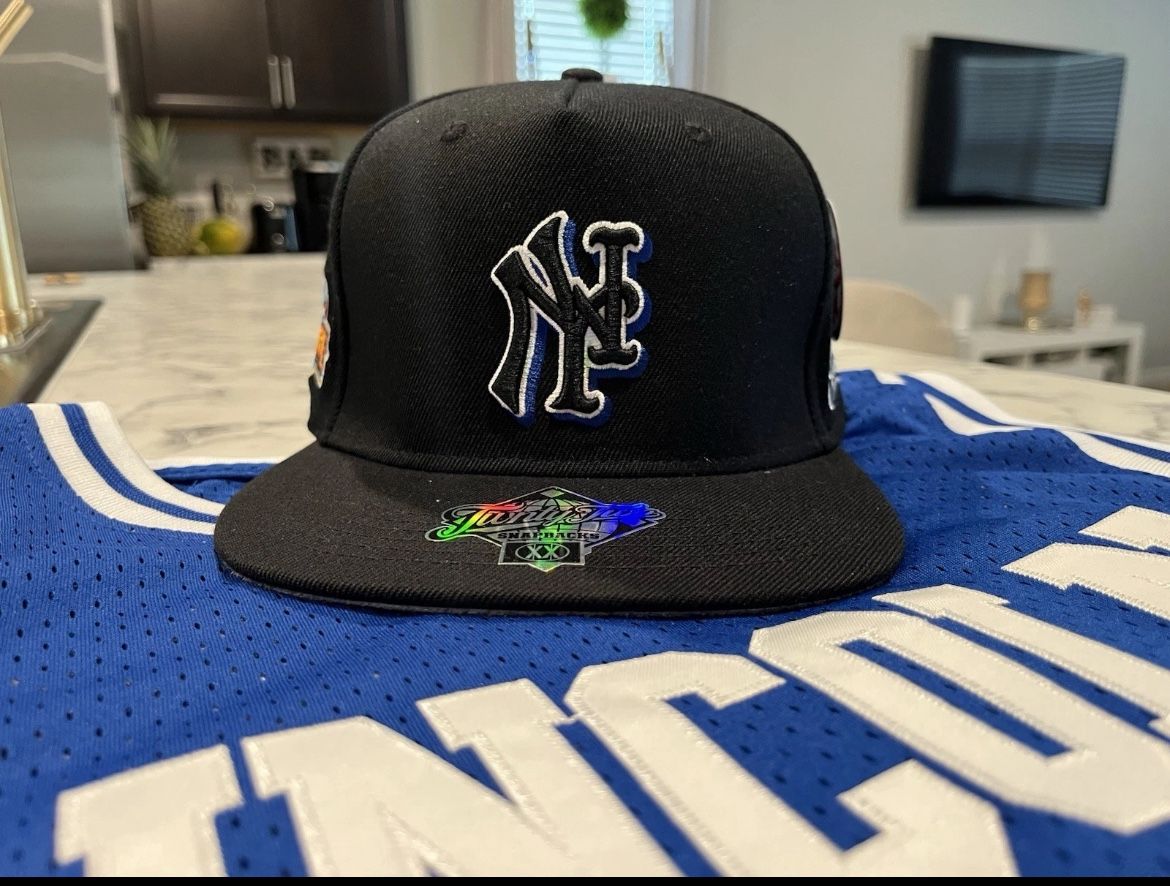 Twnty-Two Snapback Yankees x Mets He Got Game Movie Themed SnapBack With Jersey