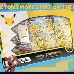 Pokémon Celebrations Pikachu V Union Box