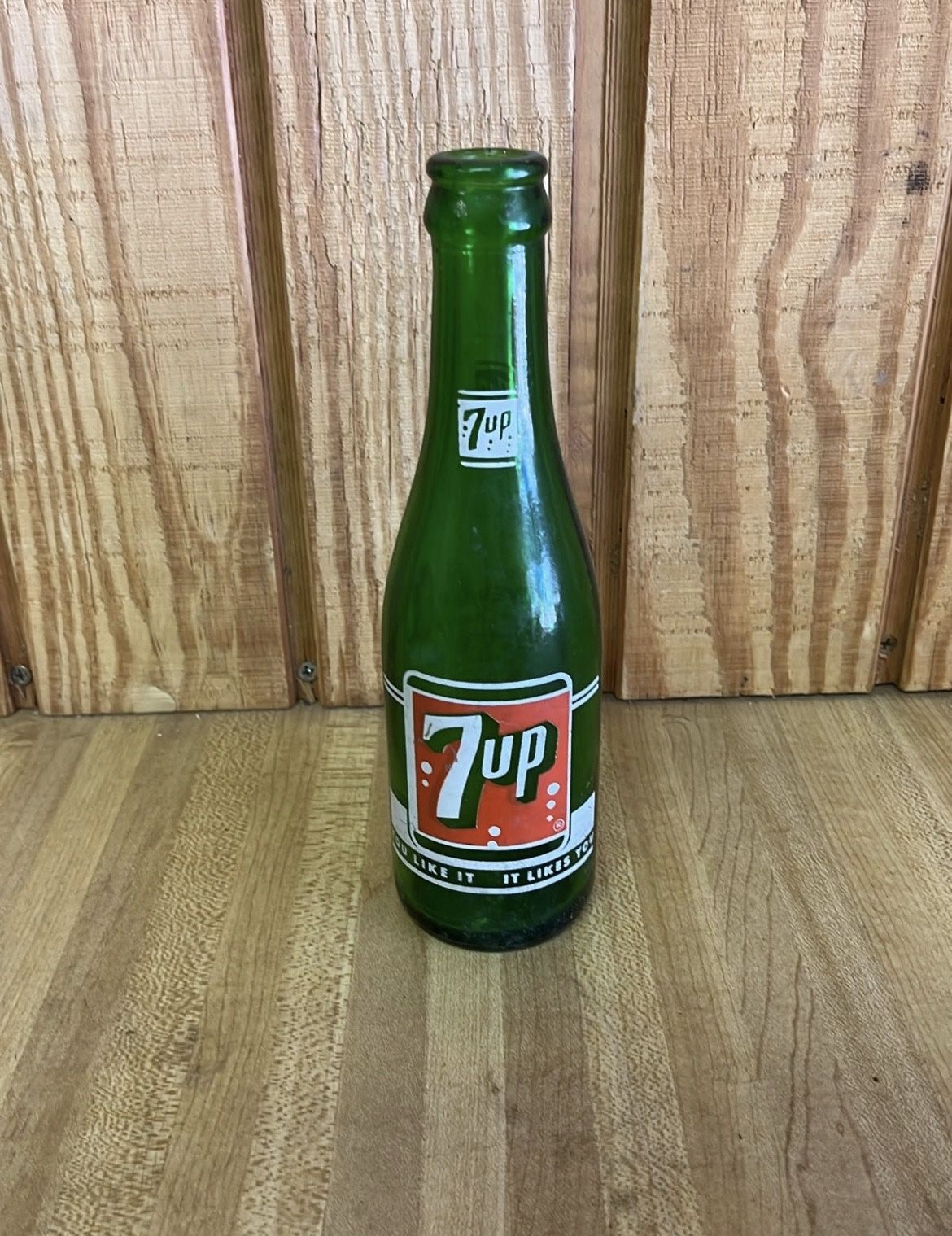 Vintage 7 Up Bottle