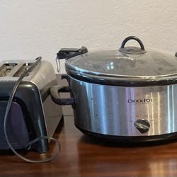 Toaster & Crockpot 