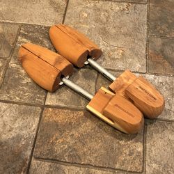 Pair Of Johnston & Murphy Cedar Shoe Tree