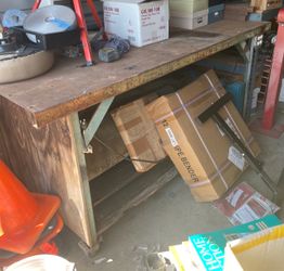 Heavy Duty Industrial Steel Workbench