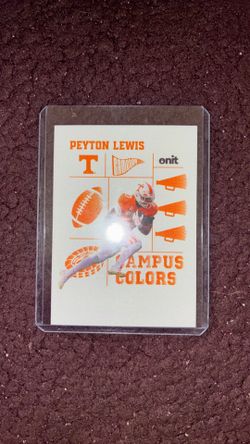 Peyton Lewis (Campus Colors) onit Card
