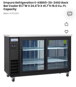 Refrigeration/bar cooler by Empura
