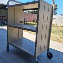 Heavy Duty; rolling utility cart with wheels - $80 