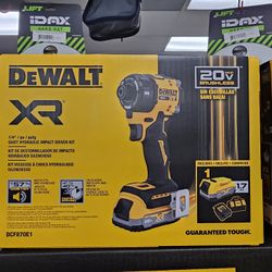 Dewalt 20v XR Hydraulic Impact Driver Kit 