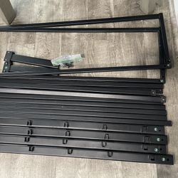 $20-Twin Metal Bed Frame (12” High)