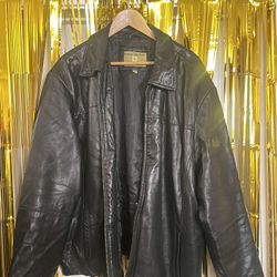 2XL Men’s Boston Harbour Leather Jacket