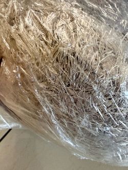 Oversized Silver Gray Shag Area Rug