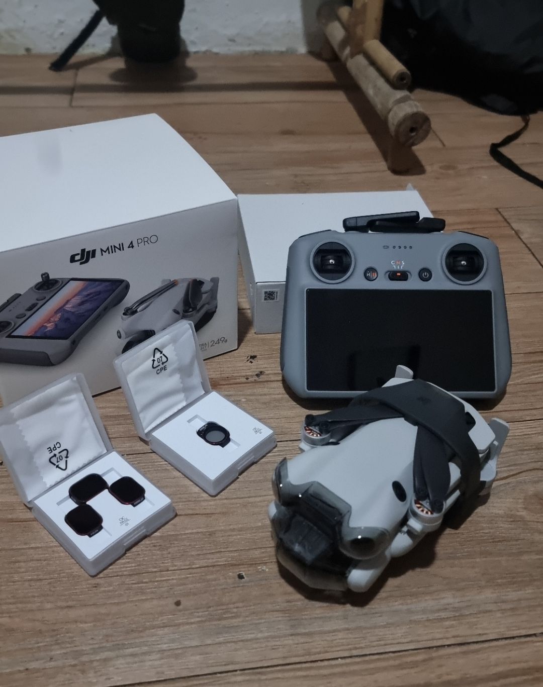 DJI MINI 4 Pro, 3 Plus Sized batteries. Open-Box. Sacramento!