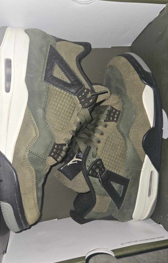 Jordan 4 Olive Craft