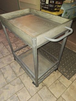 Modern adh wood serving  tray with glass  holders