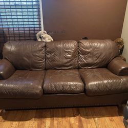 Leather Couch