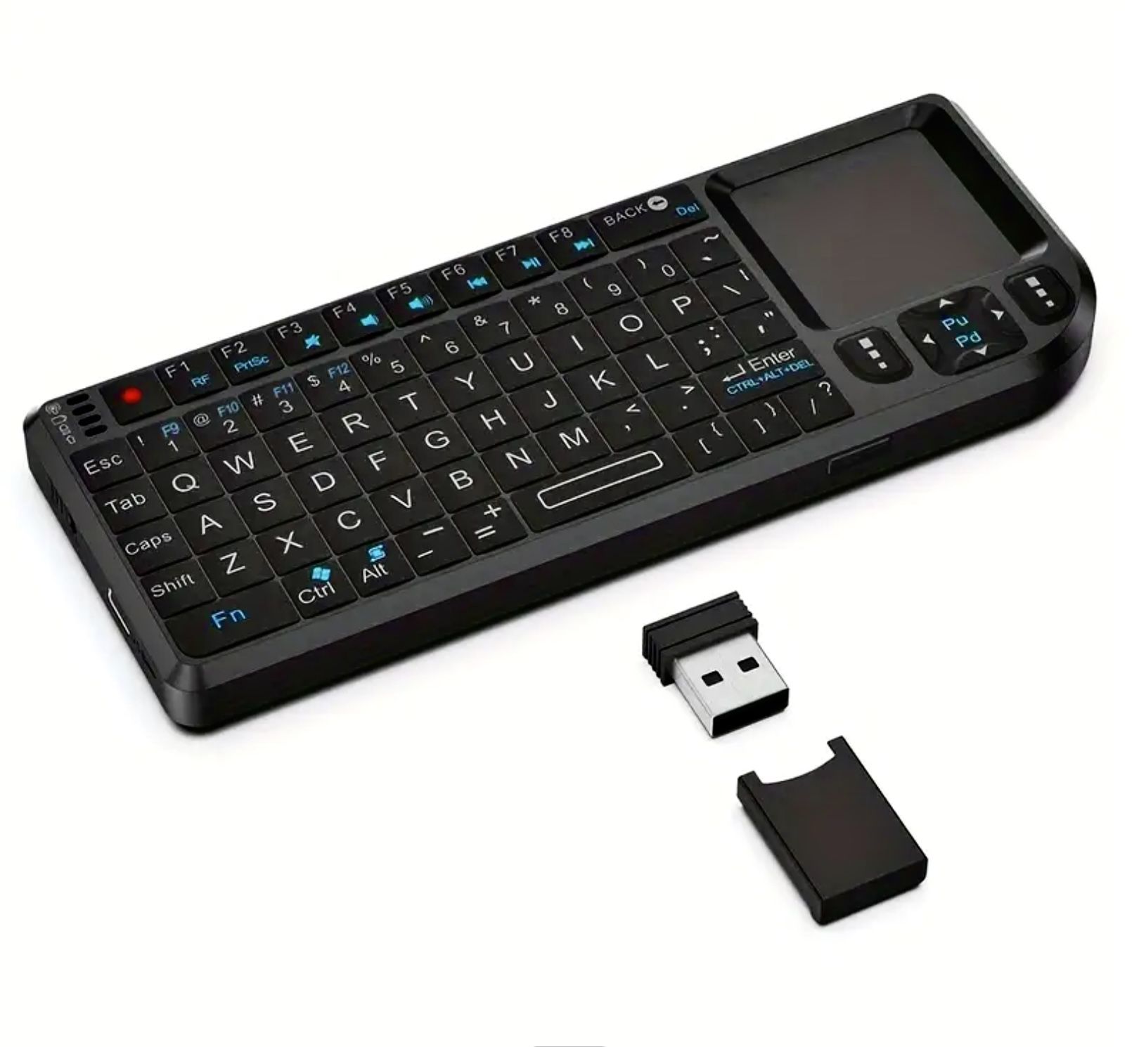 Air Mouse With Keyboard, Touchpad