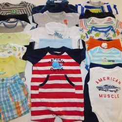 Baby Boys 0-3M Summer Clothes Lot 0-3 Months 