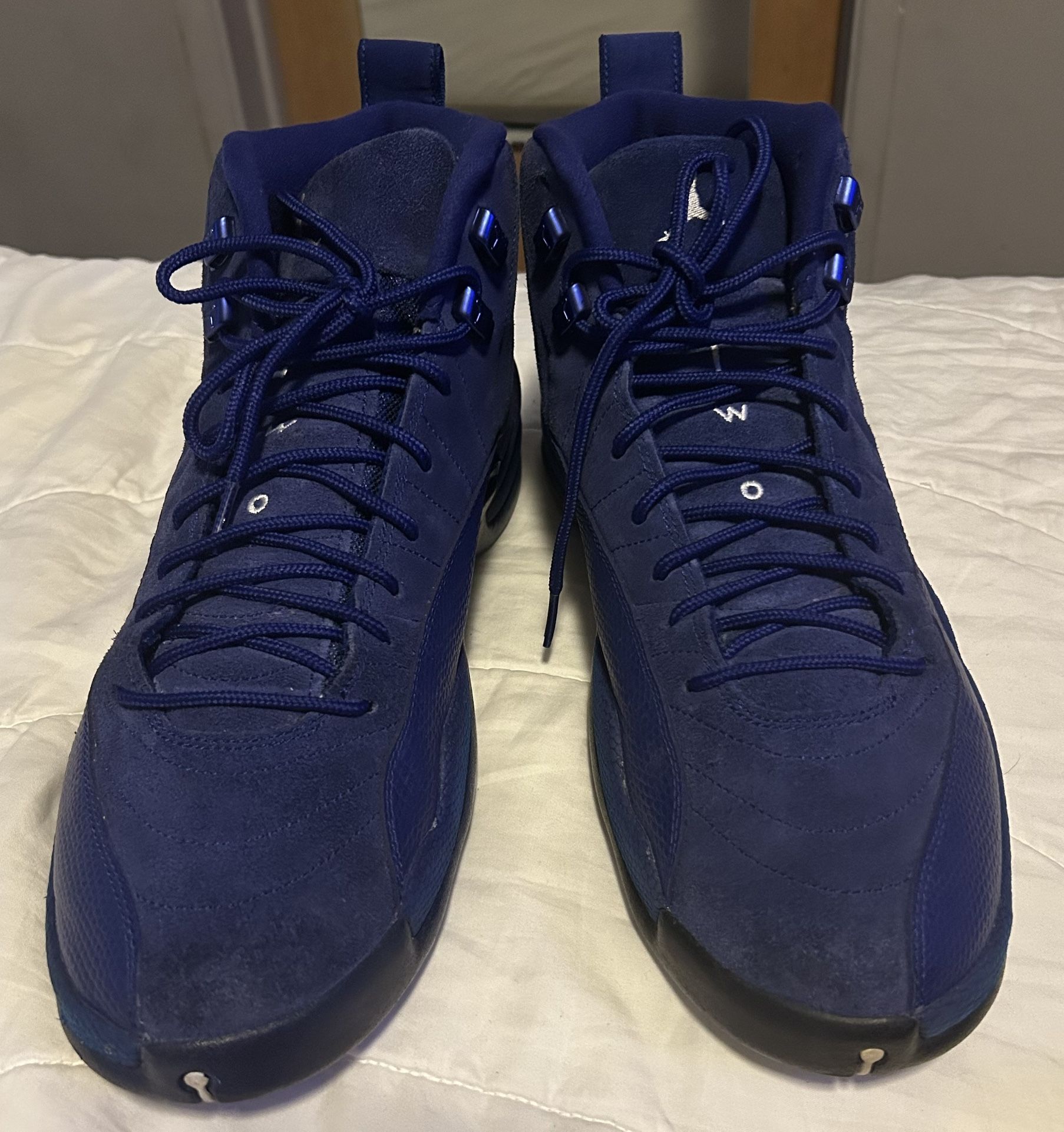 Jordan 12 Retro Deep Royal Blue Mens size 12