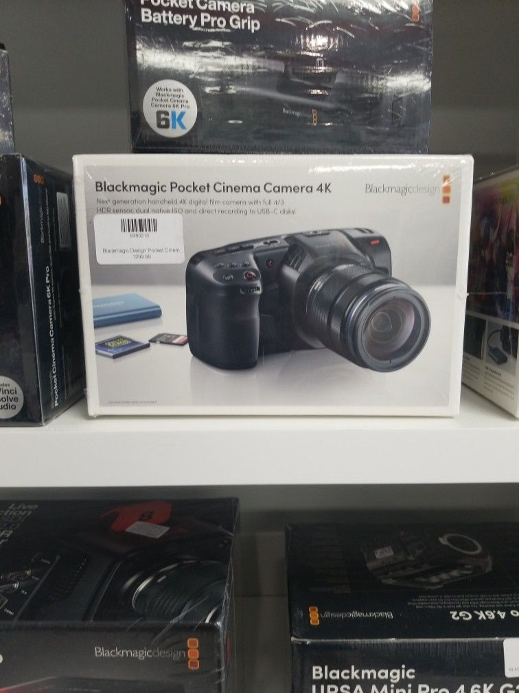 Blackmagic Pocket Cinema Camera 4k