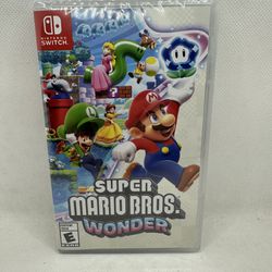 Super Mario Bros Wonder - Nintendo Switch BRAND NEW (SEALED)