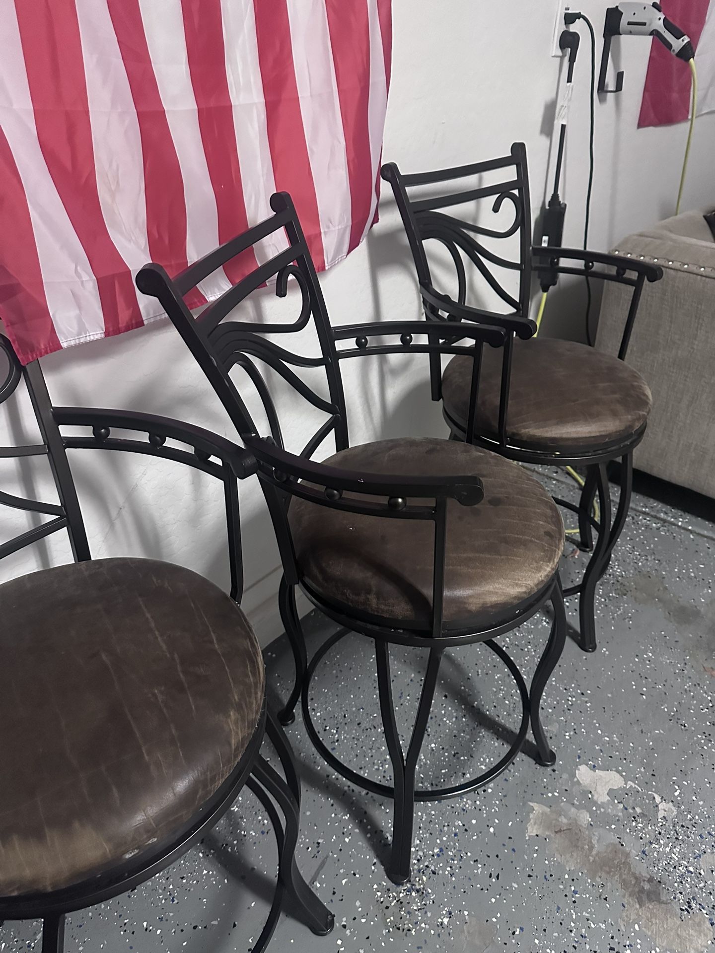 Leather Bar Stools