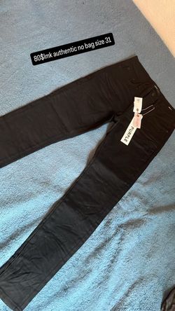 Purple jeans