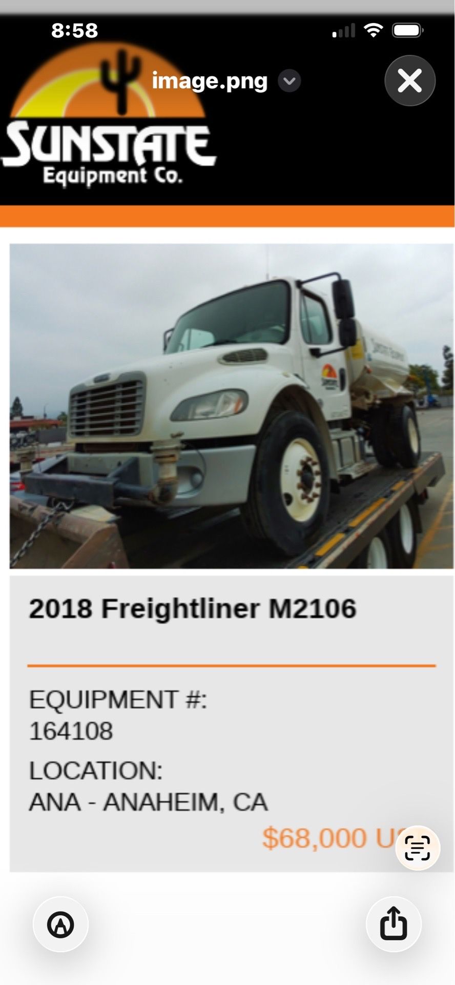 Water truck