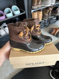 Toddler Sperry Top Side Duckboot