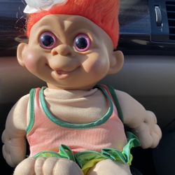 Large Troll Doll Collectable Vintage 