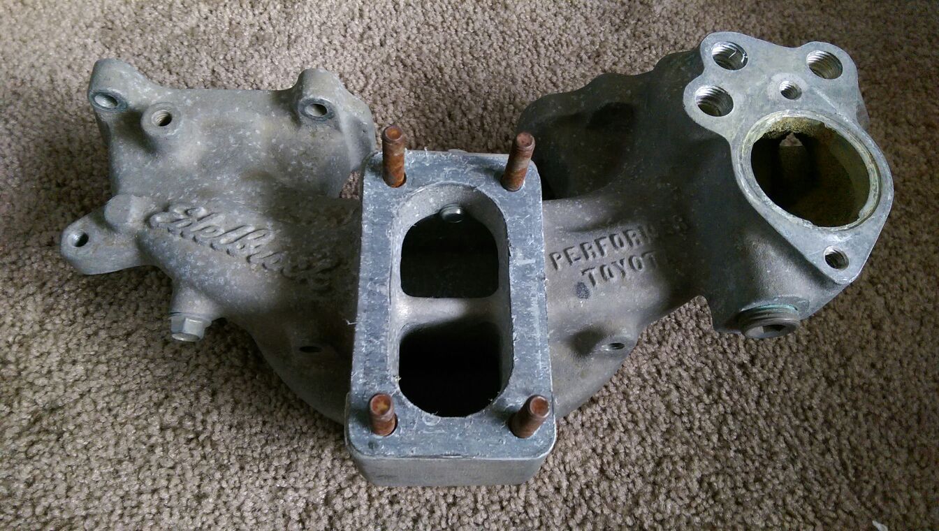Edelbrock performer Toyota 22R intake manifold