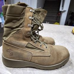USMC Steel Toe Boots - Size 9