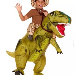 Kids Inflatable Dino Ride-Along Costume