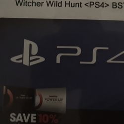 PS4 Witcher Wild Hunt 