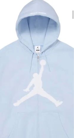 Trade baby blue Jordan supreme zip up for pink