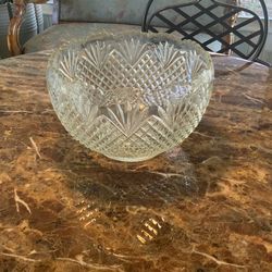 Vintage Lead Crystal Bowl