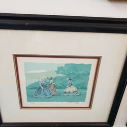 Mid Century Serigraph Limited Edition Signed