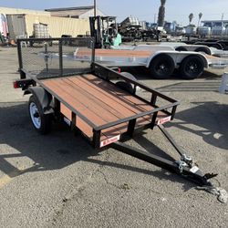 2026 Carson Trailer Light Weight Utility 4’ X 6’ 1200 GVWR 