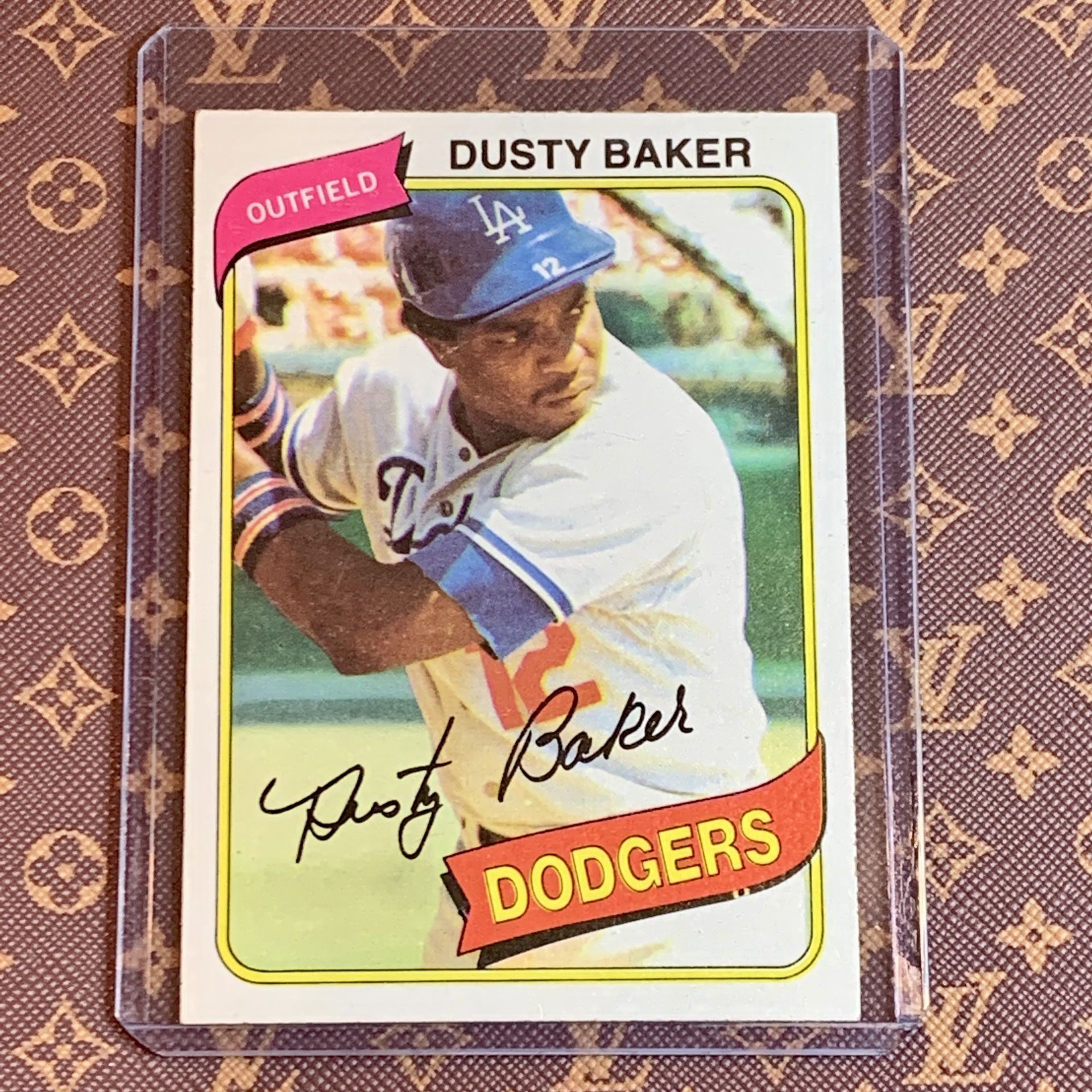  1981 Donruss Baseball Card #179 Dusty Baker