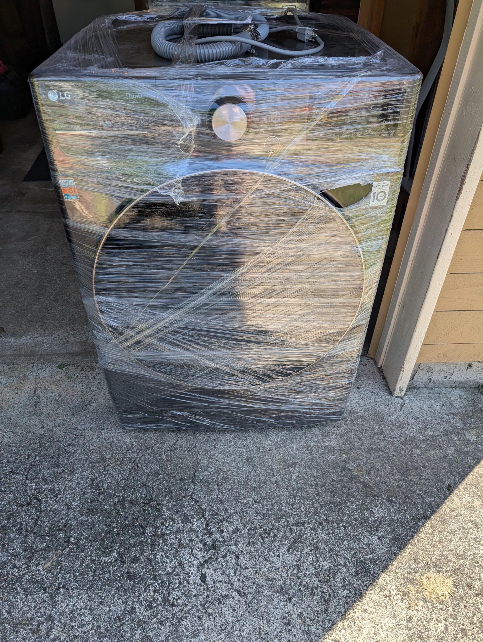 LG washer & dryer
