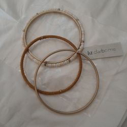 New Liz Clairbone Bracelet ( Set Of 3)