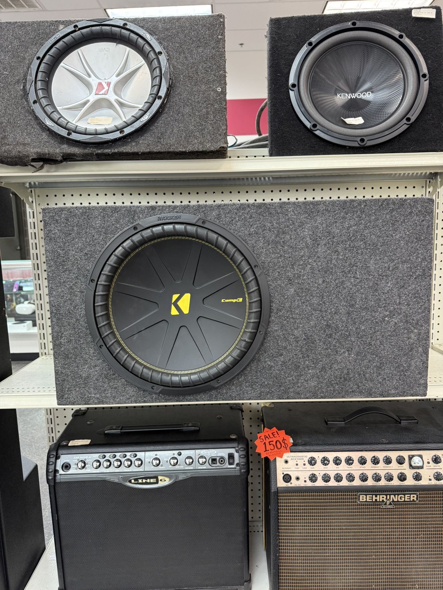 Kicker Single Subwoofer