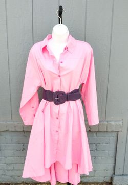 Pink high low dress..One Size