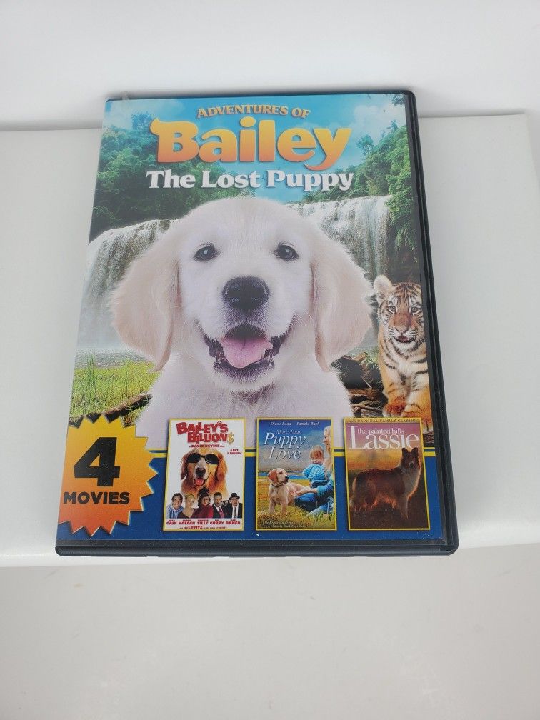 Adventures of Bailey: The Lost Puppy with 3 Bonus Features - DVD - VERY GOOD