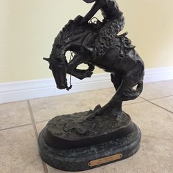 Frederic Remington Bronze "Rattlesnake"