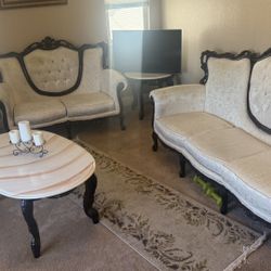 6 Piece Italian Imported Living Room Set