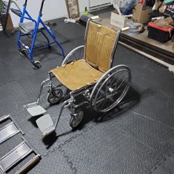 Older But Excellent Condition Collapsible Wheelchair.